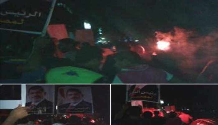 دمياط: مسيرة حاشدة لثوار الخياطة بدمياط بتندد بالانقلاب العسكرى