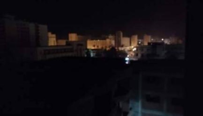 انقطاع التيار الكهربائي بمحيط مديرية امن بورسعيد نتيجة انفجارات بجوارها
