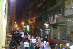 الشرقية:  مسيرة ليلية لثوار منيا القمح من أمام مسجد الأباظية بأسبوع خد حقك