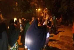 بنى سويف: تظاهرة ليلية حاشدة لأهالى ببا تتحدى أمن الاٌنقلاب