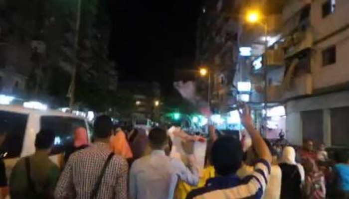 ثوار العصافرة يخرجون فى مسيرة حاشدة تحت شعار خد حقك