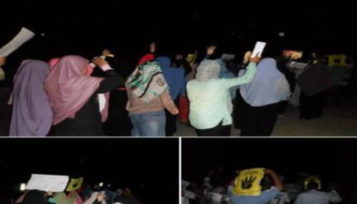 البحيرة: مسيرة حاشدة لثوار "أبو المطامير" ردًّا على اعتقال رافضي الانقلاب