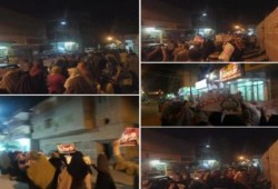 مسيرة ليلية بالصف تطالب بإعدام السيسي