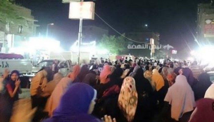 الهرم تواصل حراكها الثوري وتطالب بالقصاص