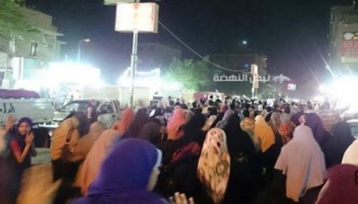 الهرم تواصل حراكها الثوري وتطالب بالقصاص