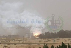 نحس الانقلاب: اندلاع حريق هائل في مصنع 801 الحربي بمنطقة أبو زعبل