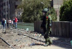 انفجار قنبلتين أسفل برجى كهرباء فى أوسيم بالجيزة