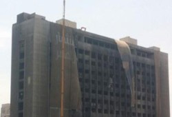 شركة تابعة للجيش تبدء هدم مبنى "الوطنى المنحل" السبت المقبل