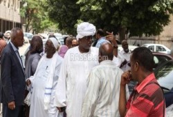 بالصور .. النوبيون يعتصمون أمام "مجلس الوزراء" ويطالبون حكومة الانقلاب بتنفيذ وعودها