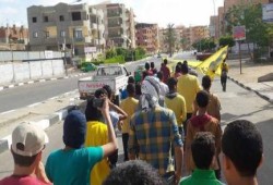 بالفيديو .. ثوار بركة السبع والسادات بالمنوفية ينددون بجرائم حكم العسكر