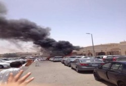 السعودية : انفجار بمسجد للشيعة في مدينة الدمام (فيديو)