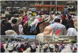 الاسكندرية:ثوار الرمل يخرجون بثلاث مسيرات "بالسيوف و ابوسليمان و سكينة" #الصمود_طريق_النصر