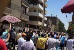 فاعلية حاشدة لثوار حلوان في #الصمود_طريق_النصر تتحدى امن الانقلاب