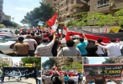 ثوار الهرم يتصدون لاعتداءات مليشيات الانقلاب