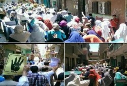 الجيزة: أبو النمرس تواصل حراكها الثورى وتطالب بمحاكمة قائد الانقلاب