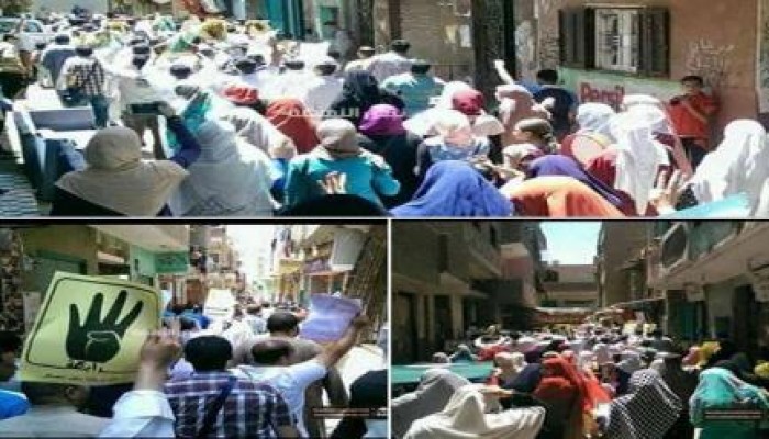 الجيزة: أبو النمرس تواصل حراكها الثورى وتطالب بمحاكمة قائد الانقلاب