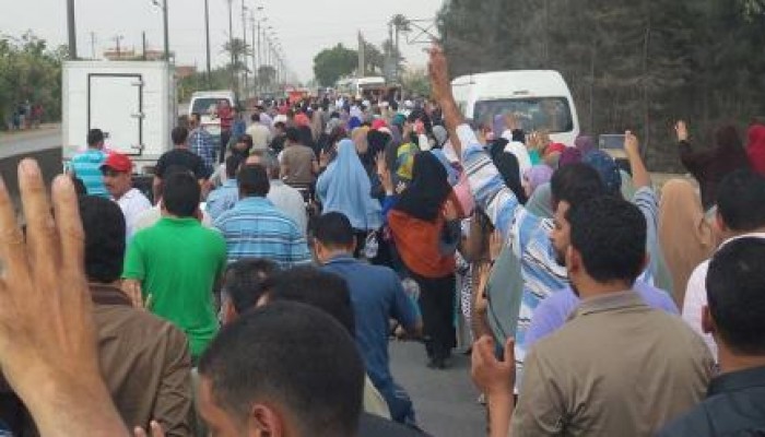 الشرقية: مسيرة حاشدة لثوار بلبيس ضمن فاعليات الصمود طريق النصر