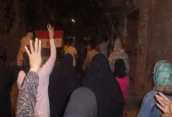 المنيا: مسيرة ليلية في بني مزار فى جمعة "الصود طريق النصر"