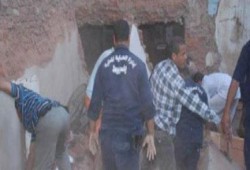 مصرع 4 أشخاص في انهيار عقار بأسيوط