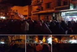 البحيرة: شوارع دمنهور تشتعل بمسيرة حاشدة رفضاً للانقلاب العسكري