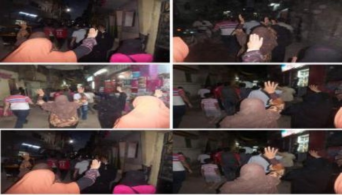 المنيا: مسيرة ليلية في مدينة بني مزار تهتف بإسقاط حكم العسكر