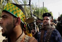 بالفيديو .. ميلشيا "الحشد الشعبي" الشيعية تحرق مواطن سني بالعراق