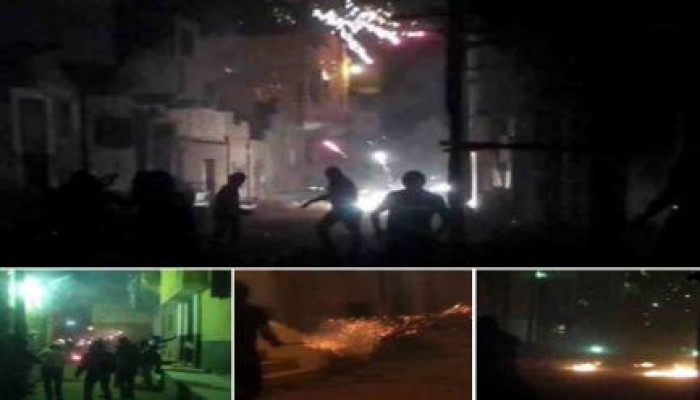 بني سويف: أمن الانقلاب بفشل فى فض تظاهره شبابية بالميمون بعد اشتباكات عنيفة