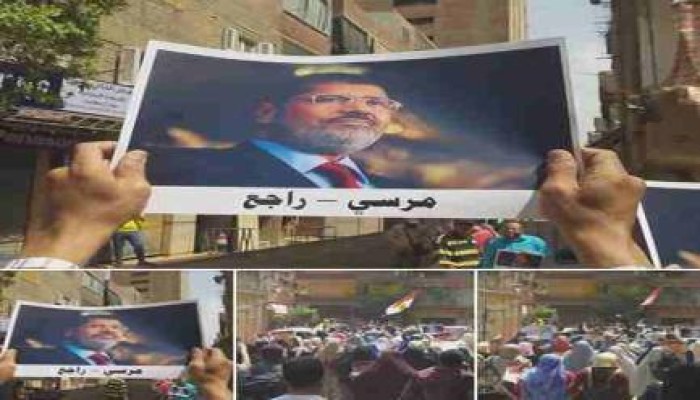 ثوار المعادى بالقاهرة ينتفضون رفضًا لهزلية التخابر واقتحام وادي النطرون