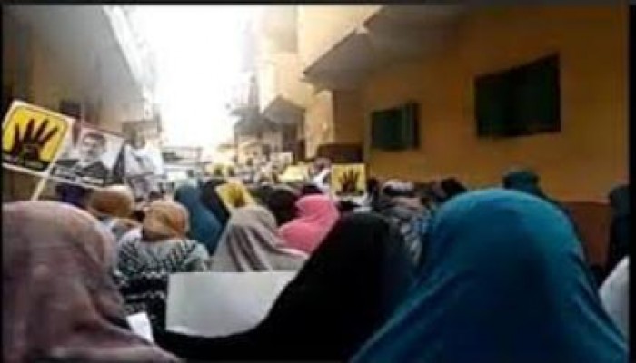 فيديو.. حرائر بني مجدول بالجيزة ينددن بجرائم حكم العسكر