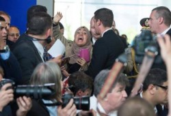 نافية اعتقالها .. فجر العادلي تروي تفاصيل واقعة مؤتمر (ميركل - السيسي)