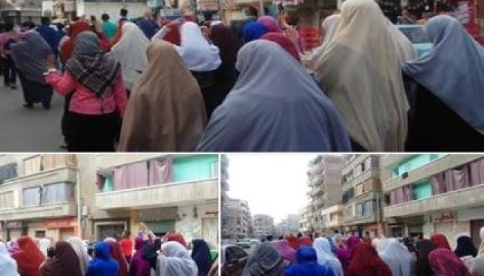 تحت شعار "الثورة تطارد الانقلاب"..مسيرة صباحية لثوار دمنهور تندد بأحكام الإعدام