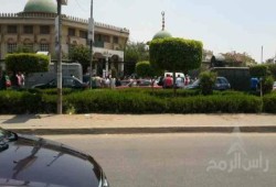 ميليشيات الانقلاب تحاصر مسجد السلام بمدينة نصر