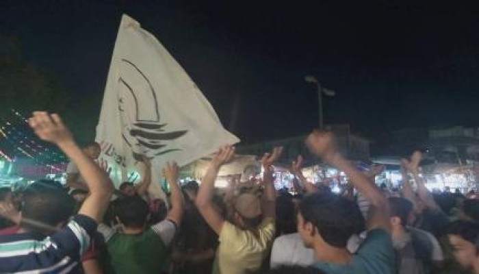 مسيرة ليلية مناهضة لحكم العسكر بحلوان