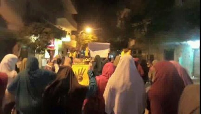 5 مسيرات ليلة ببنى سويف ضد انتهاكات العسكر