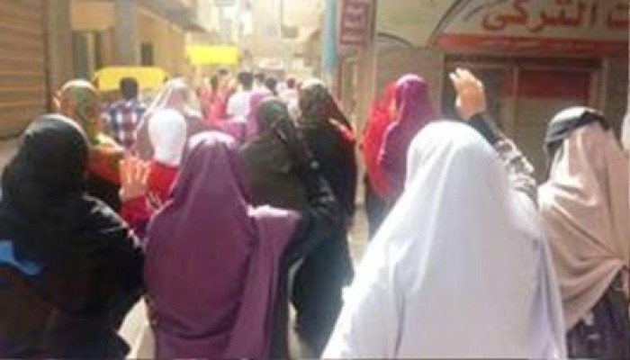 الدقهلية: مسيرة بمنية النصر في ذكري إغتصاب قائد الانقلاب للسلطة