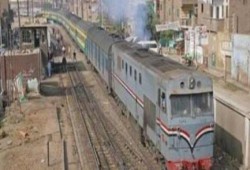 نحس الانقلاب: توقف حركة قطارات الصعيد بسبب خروج قطار البضائع عن القضبان
