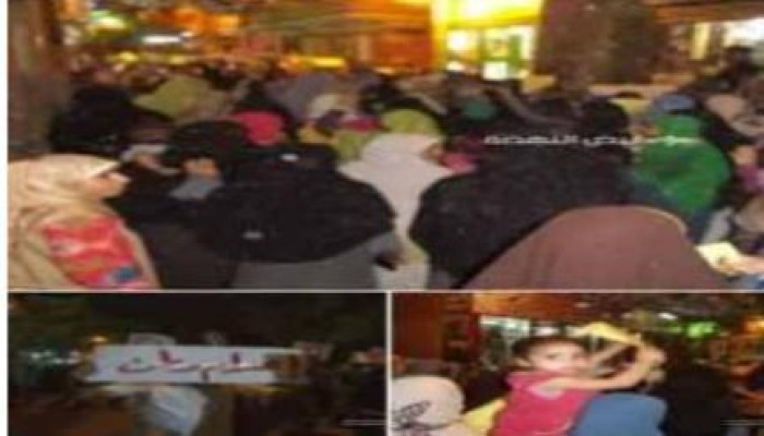 مسيرة أهالي المنصورية ضمن أسبوع " الثورة تطارد الانقلاب "