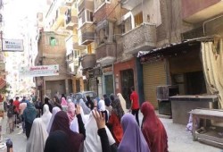 ثوار العصافرة يخرجون بمسيرة في أول فاعليات أسبوع "  #‏بسواعدنا_نسترد_ثورتنا "