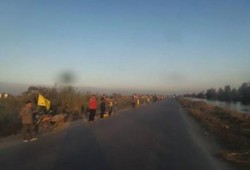 البحيرة: فعالية بشرية لثوار أبو حمص ترفع شعار "بسواعدنا نسترد ثورتنا"