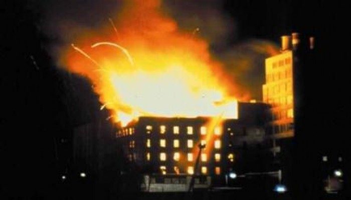 نحس الانقلاب: حريق هائل يلتهم 12 منزلا بقرية الشبتية فى سوهاج