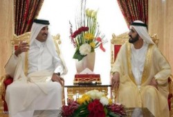 زيارة أمير قطر للإمارات ضربة موجعة لقائد الانقلاب الدموي
