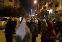 ثوار اكتوبر يتظاهرون رفضاً لحكم العسكر