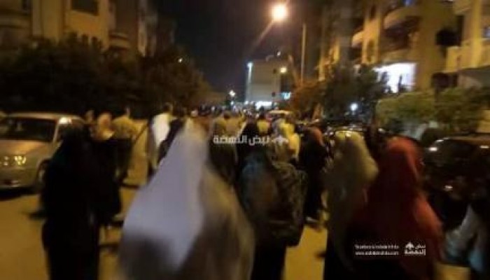 ثوار اكتوبر يتظاهرون رفضاً لحكم العسكر