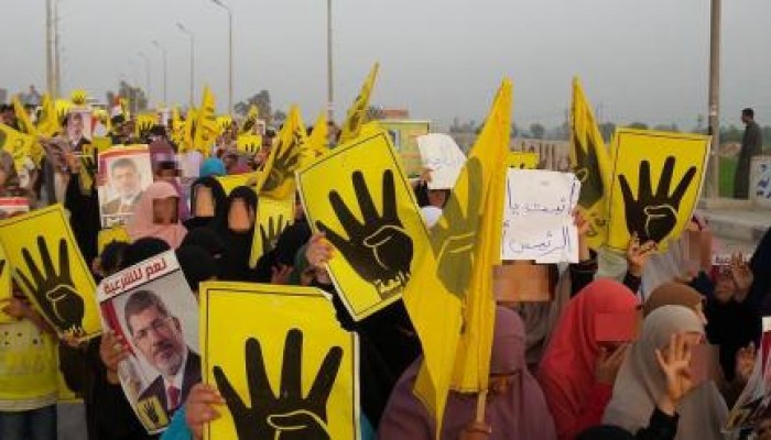 في مسيرة حاشدة ..  ثوار فاقوس يهنئون الرئيس مرسي بحلول شهر رمضان (صوموا تنتصروا)