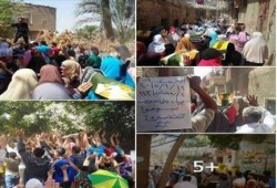 7 تظاهرات ببني سويف في جمعة  " صوموا تنتصروا "