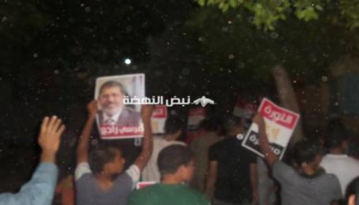 الجيزة: مسيرة ليلية لشباب ضد الإنقلاب بمدينة القطا