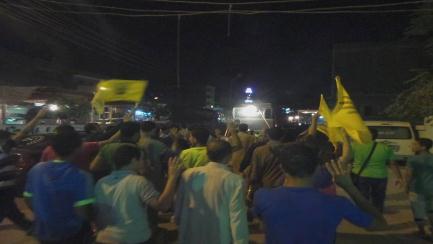 الجيزة: مسيرة ليلية لثوار مركز الصف ضد حكم العسكر