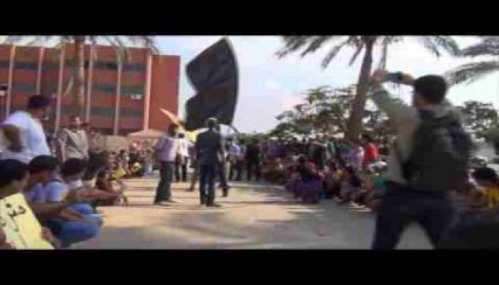 طلاب معهد "العاشر" ينتفضون ضد جرائم العسكر