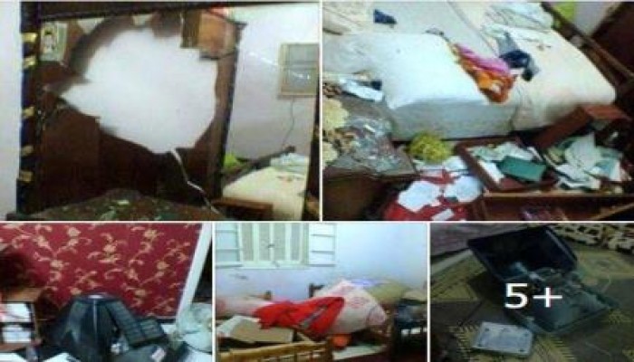 البحيرة | بالفيديو .. حملة شرسة لداخلية العسكر تستهدف منازل رافضي الانقلاب بأبو المطامير