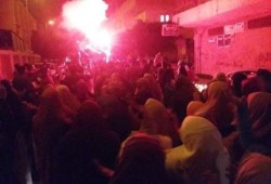 مسيرة ليلية حاشدة لثوار دمنهوروالأولتراس يشعل حماس المارة